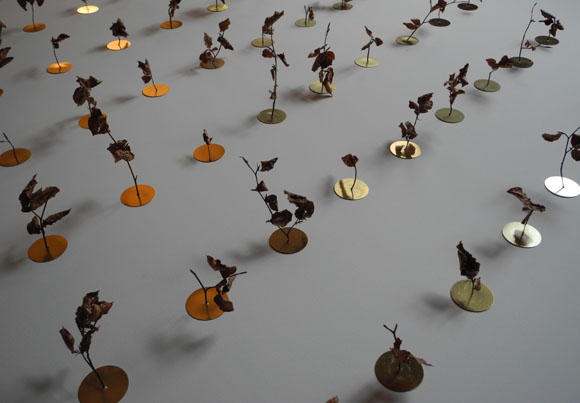 Rudy Decelière, Proximité réduite, 2013. Installation sonore, vue de l’installation, Musée Jenisch Vevey, 2013