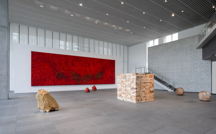 View of Bosco Sodi, Beyond Wilderness, He Art Museum, 2024. Photo: Liu Xiangli. 