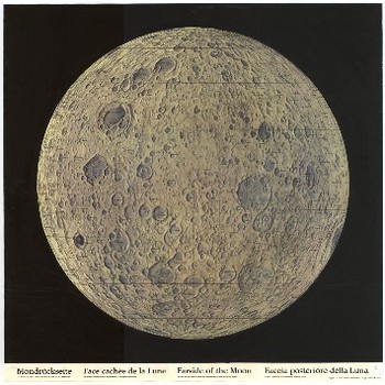 Philippe Van Snick, Dag & Nacht, Maankaart (Day & Night, Map of the moon), 1985. Courtesy Collection Koen Deprez. 