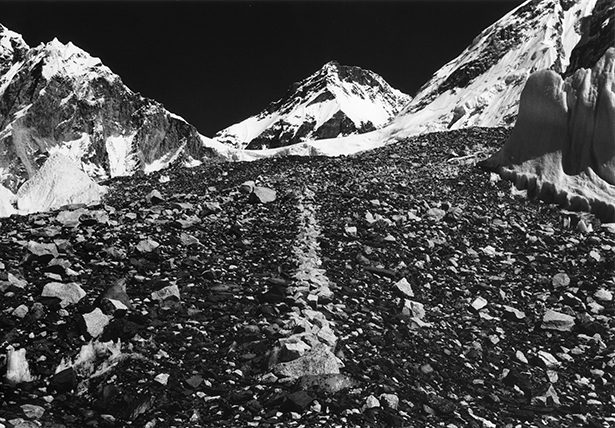 Richard Long, A Line in the Himalayas, 1975. Photo: Richard Long. All rights reserved, DACS 2015.