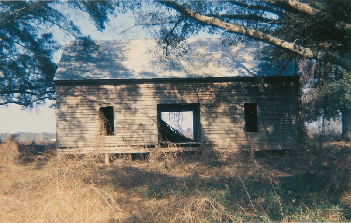 Abandoned House in Field, Near Montgomery, Alabama, 1971 © William Christenberry; courtesy Pace/MacGill, New York