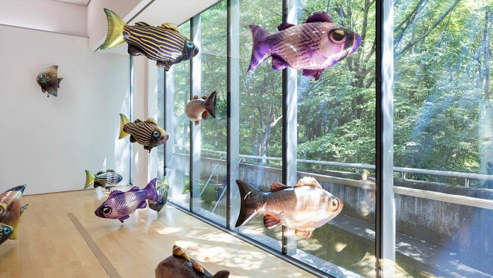 Philippe Parreno, My Room Is Another Fish Bowl, 2024. Collection of Pola Museum of Art. Installation view: Pola Museum of Art, Hakone, Japan, 2024. Photo: © Andrea Rossetti. 