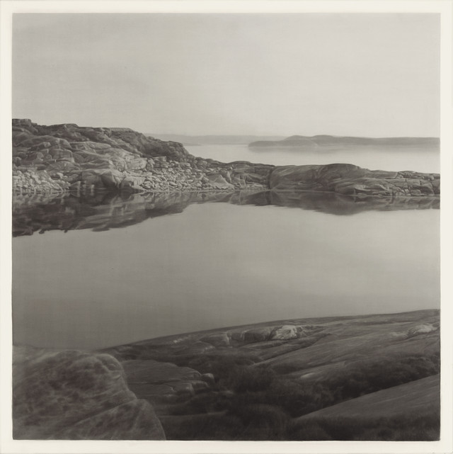 Gunnel Wåhlstrand, The Cove, 2013. Ink on paper, 157 x 157 cm. UBS Art Collection. Photo: Jean-Baptiste Béranger.