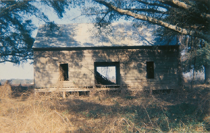 Abandoned House in Field, Near Montgomery, Alabama, 1971 © William Christenberry; courtesy Pace/MacGill, New York